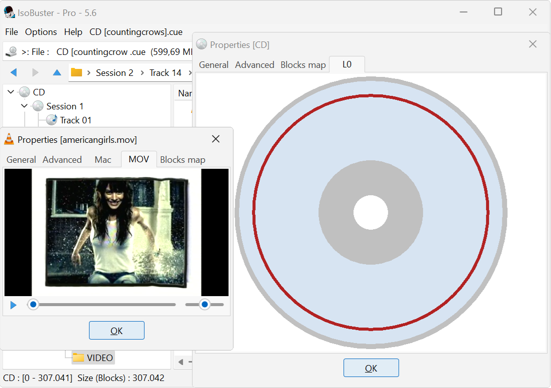 IsoBuster 5.6 - 64 bit - Screenshot